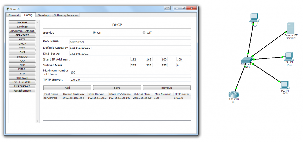 Курсовой проект dhcp