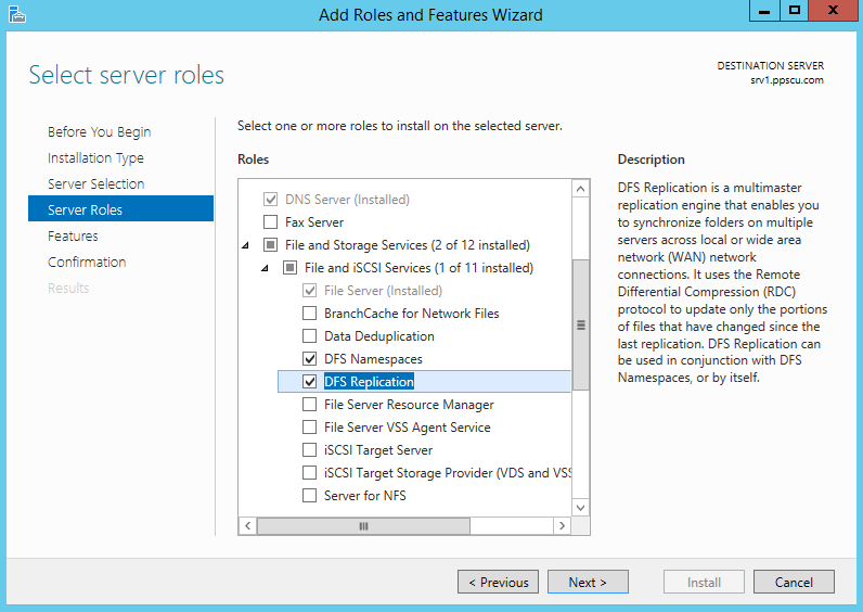 Files service. Файловый сервер Windows Server 2012 r2. Windows Storage Server 2012 r2. Установка службы DFS Replication. VDS файловый менеджер.