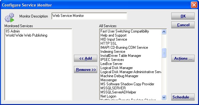 qbdbpf log file monitor service not running locally